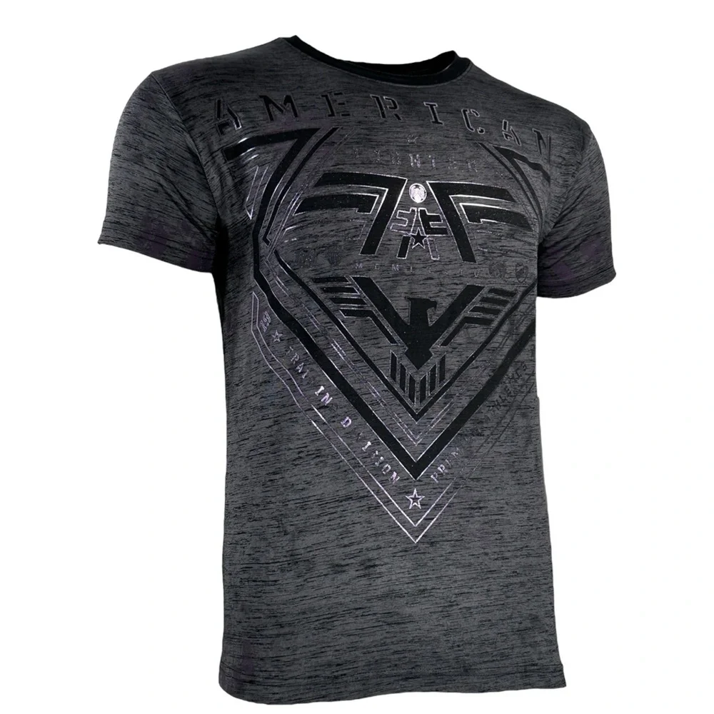 AMERICAN FIGHTER Men's T-shirt PERKINS Black Athletic XS-4XL